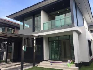 For RentHousePattanakan, Srinakarin : RH1180 House for rent next to Brighton College International School, 4 bedrooms, 3 bathrooms, 75 sq m, furnished, near Airport Link Hua Mak