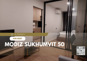 For RentCondoOnnut, Udomsuk : For rent ✨ MODIZ Sukhumvit 50 ✨ furniture, complete electrical appliances, near BTS On Nut.