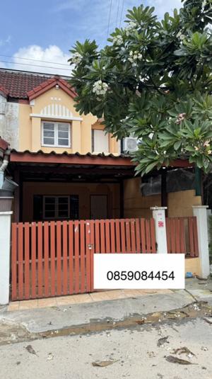 For RentTownhouseMin Buri, Romklao : Townhouse for rent, Nong Chok, Sangkhasantisuk 30, 2 floors, 2 bedrooms, 2 bathrooms