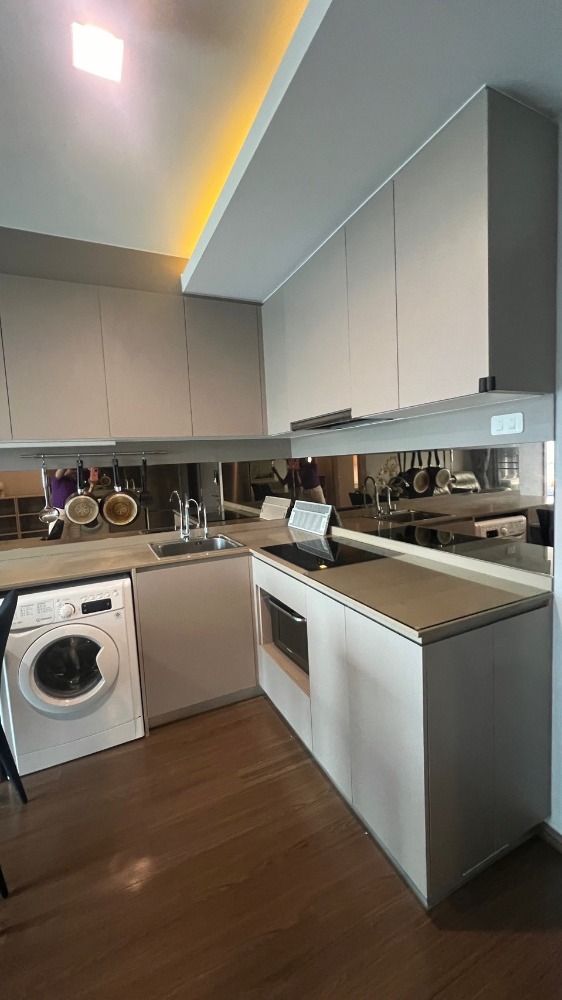 For RentCondoOnnut, Udomsuk : For rent, magnificent kitchen, with bathtub, 2 bedrooms, 2 bathrooms, ready to move in, Ideo Sukhumvit 93, 90 m. from BTS Bang Chak.