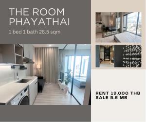 For RentCondoRatchathewi,Phayathai : For rent, Condo The Room Phayathai, near ARL Ratchaprarop