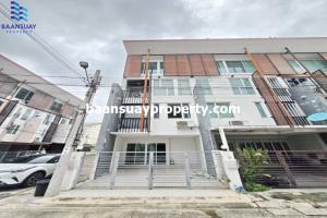 For RentTownhouseChaengwatana, Muangthong : For rent: 3 and a half storey townhouse #TheActique near Central Chaengwattana