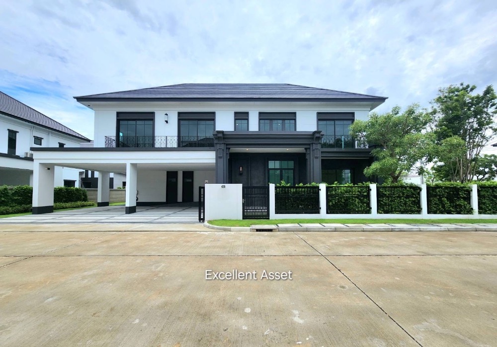 For SaleHouseBang kae, Phetkasem : 🔥𝙎𝙥𝙚𝙘𝙞𝙖𝙡 𝙋𝙧𝙞𝙘𝙚 26.9 million 🔥 Corner house, Setthasiri Village, Ratchaphruek - Line 1