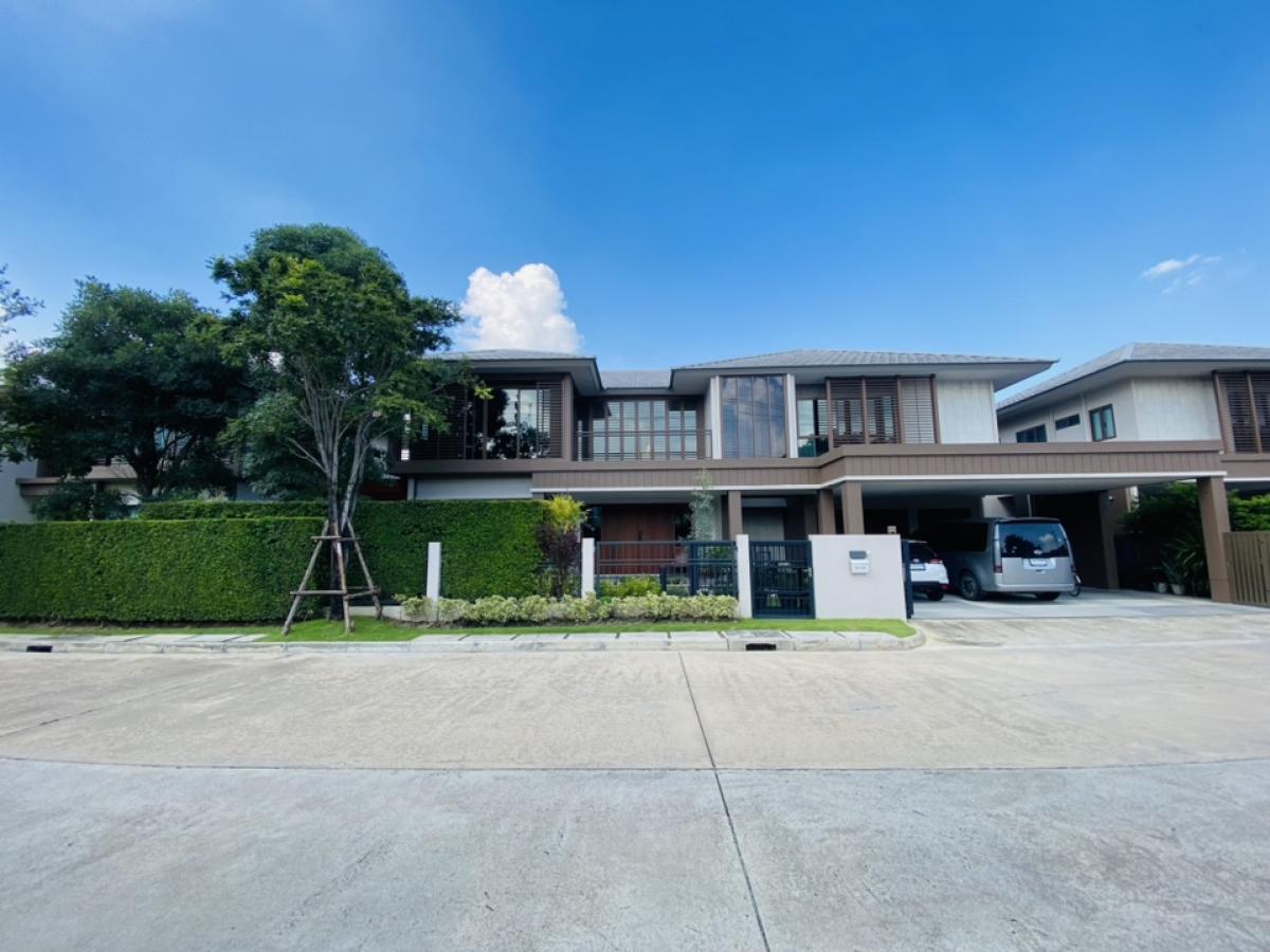 For SaleHousePattanakan, Srinakarin : For Sale 46 M Luxury house for sale, 2 floors, Burasiri Krungthep Kreetha: Burasiri Krungthep Kreetha, land size 108.4 sq m., land size 374 sq m.