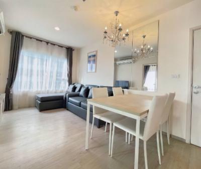 For RentCondoBang Sue, Wong Sawang, Tao Pun : Condo for Rent, Aspire Ratchada-Wong Sawang, 47 sq m., 2 bedrooms, next to BTS Wong Sawang station, Stunning Interiors, Fully Furnished