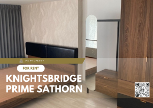 For RentCondoSathorn, Narathiwat : For rent 📌 Knightsbridge Prime Sathorn 📌 Fully furnished and electrical appliances, near BTS Chong Nonsi.