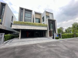 For SaleHousePattanakan, Srinakarin : Grand Bangkok Boulevard Rama 9, 3-storey detached house, new project by SC Asset, ready to move in, for sale