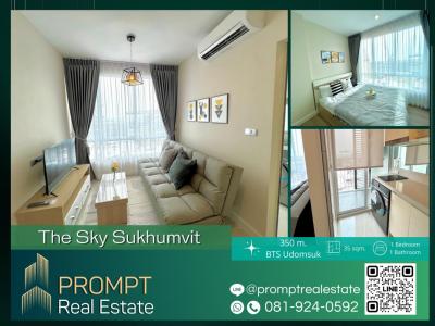 For RentCondoOnnut, Udomsuk : ST11561 - The Sky Sukhumvit - 35 sqm - BTS Udomsuk / On Nut / Bangchak