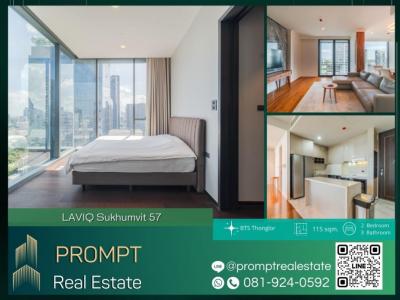 For RentCondoSukhumvit, Asoke, Thonglor : KL04469 - LAVIQ Sukhumvit 57 - 115 sqm - BTS Thonglor