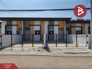 For SaleTownhouseChachoengsao : For sale: 2 single-storey townhouses, area 52 square wah, Bang Pakong, Chachoengsao