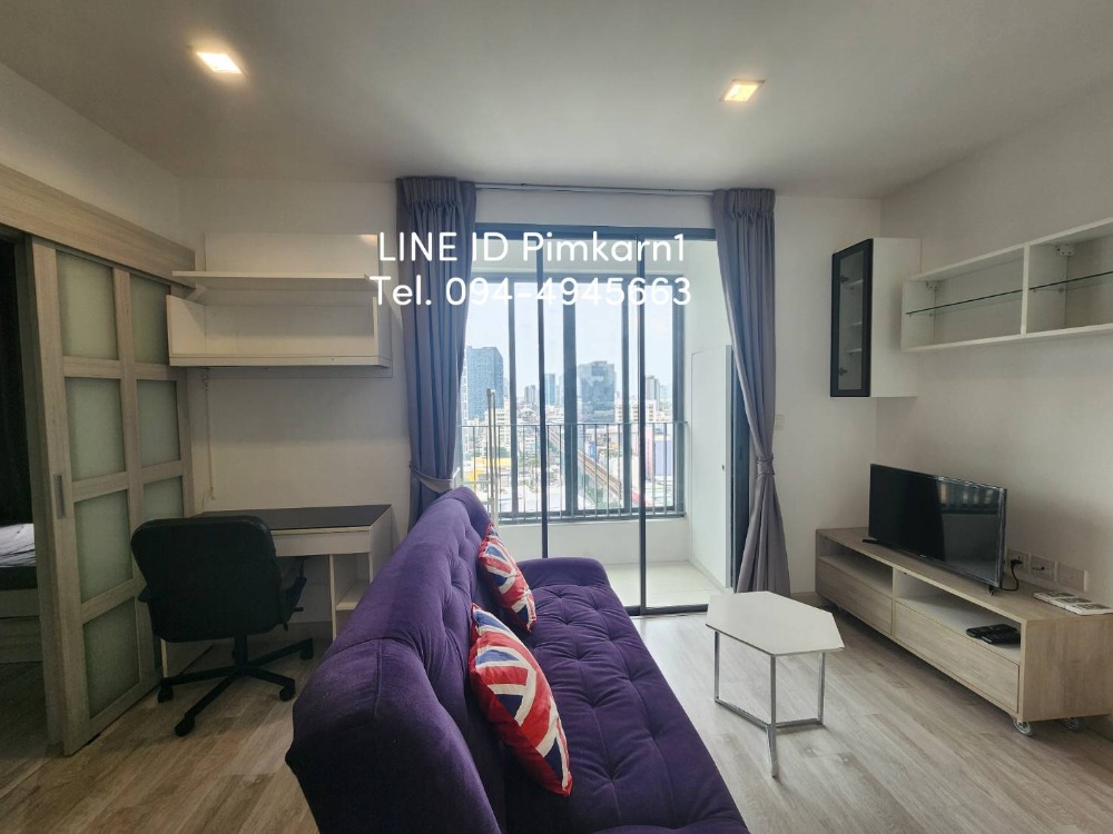 For RentCondoOnnut, Udomsuk : Ideo Mobi Sukhumvit 81 (For Rent) 📍Location: 200m. to BTS On Nut :Fully Furnished