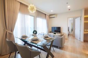 For RentCondoRatchadapisek, Huaikwang, Suttisan : 🔥For rent🔥 Noble revolve 1 Ratchada 2 bedrooms, 2 bathrooms, ready to move in