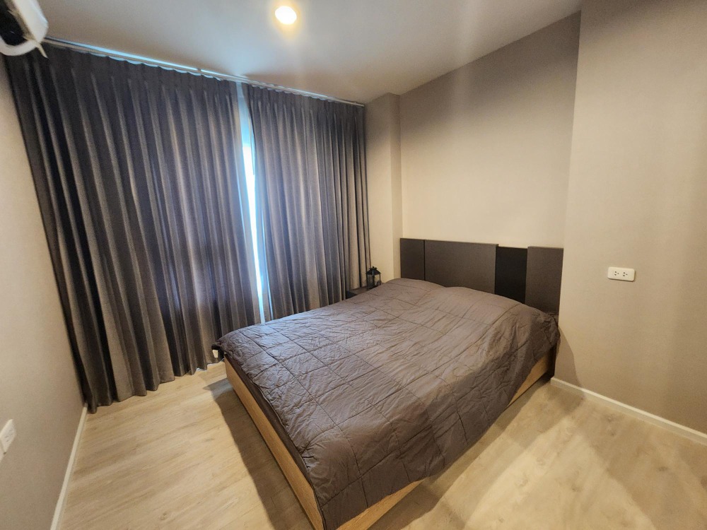 For RentCondoThaphra, Talat Phlu, Wutthakat : For rent, beautiful room, Aspire Sathorn Tha Phra (aspire sathorn thapra), next to BTS Talat Phlu, with furniture + washing machine, only 10,000 baht