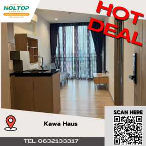 For RentCondoOnnut, Udomsuk : #A358 For rent Kawa Haus by Sansiri