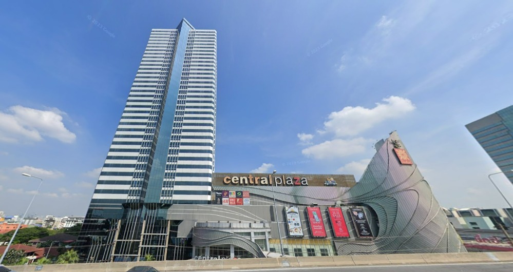 For RentOfficeBangna, Bearing, Lasalle : Office space for rent, Central City Tower Bangna, office for rent next to Central Bangna shopping mall, near MRT Sri Eiem 1.2 km., 6th floor, area 144 sq m., monthly rent 79,200 baht.