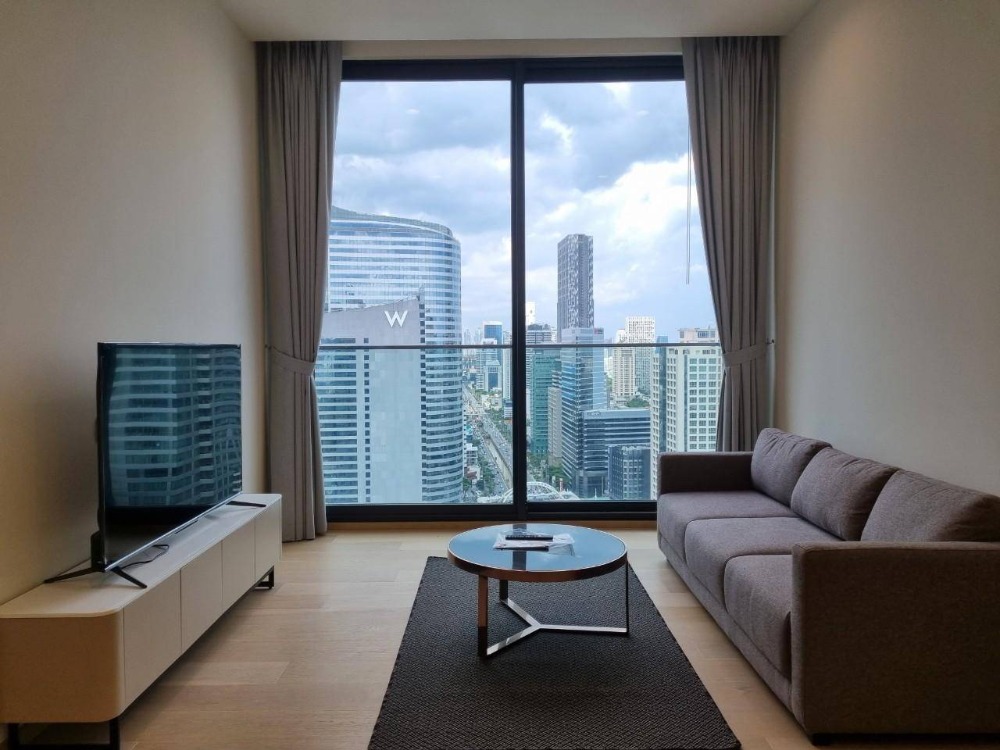 ให้เช่าคอนโดสาทร นราธิวาส : For Rent ✨ANIL Sathorn 12✨ 1 bed, 1 bath, Near BTS Saint Louis, High floor, Non-blocking view, Tel.0982645161