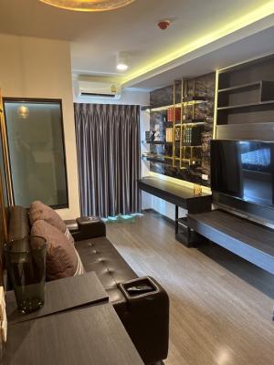 For RentCondoOnnut, Udomsuk : 1 bedroom, 35 sq m, with bathtub, fully furnished, for rent 20,000, Ideo Sukhumvit 93, 15th floor