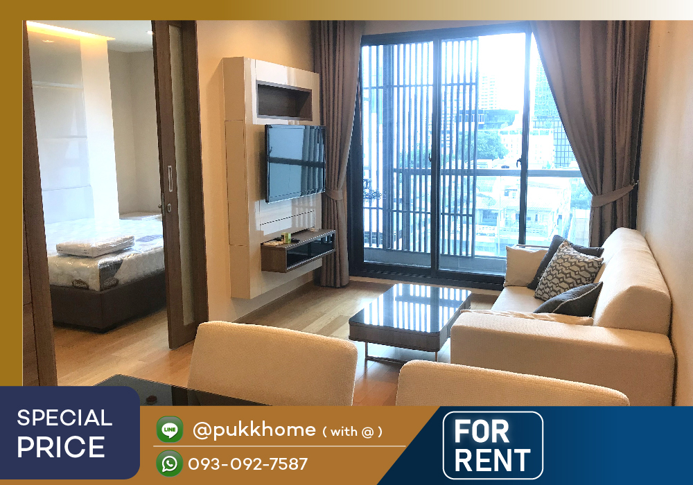 For RentCondoSathorn, Narathiwat : For rent The Address Sathorn ✨ 1 bedroom, large room, high floor 📞 Line : @pukkhome (with @)