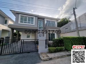 For RentHouseRama5, Ratchapruek, Bangkruai : For rent: 2-storey detached house, Life Bangkok Boulevard, Ratchaphruek - Rattanathibet, near HomePro Ratchaphruek