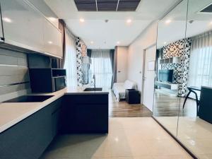 For RentCondoOnnut, Udomsuk : ❤️❤️ For rent/sale Condo Wyne by Sansiri - Corner room, 16th floor, size 35.01 sq m, 1 bedroom, northeast and southeast directions Line tel 0859114585 ❤️ - Room ready to move in October 5 - Fully furnished and equipped with electrical appliances - 350 m f