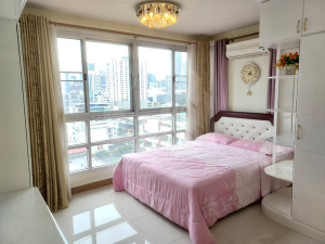 For RentCondoRatchathewi,Phayathai : 💥 Pathumwan Resort (Pathumwan Resort)💥2 bedrooms, rental price 25,000 baht/month💥 Very good price, large room, beautifully decorated, near BTS Phaya Thai, very convenient to travel, ready to move in💥