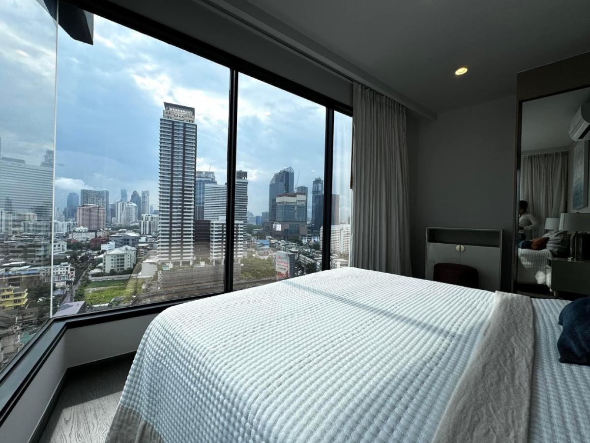 ให้เช่าคอนโดคลองเตย กล้วยน้ำไท : 1Bed Luxury 36.5Sqm วิวแม่น้ำ ทิศใต้พร้อมแม่บ้านและเทรนเนอร์ดุสิต 2ครั้ง/เดือน