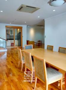 For RentCondoSukhumvit, Asoke, Thonglor : 🐶😸 GM Height Sukhumvit 22, 3 bedrooms, 180sqm., Pet friendly, Open view