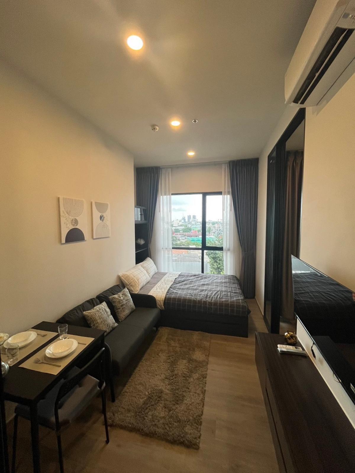 For RentCondoNawamin, Ramindra : 📣New condo for rent, Origin plug &amp;play Ramintra 🏢 Near the Pink Line MRT, Ram Intra Station, Km.9🚆 Beautifully decorated, fully furnished and equipped with electrical appliances, ready to move in✅️ Only 10,000/month 🔥