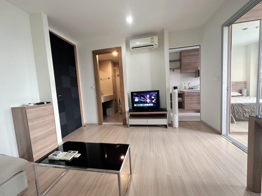 For RentCondoRatchadapisek, Huaikwang, Suttisan : 🏙️🌟Vacant room for rent, ready to move in 🌟🏙️✨Rhythm Ratchada-Huai Khwang✨Beautiful room, cheap price, 1 bedroom, 1 bathroom, size 36 sq m. 📍🚇MRT Huai Khwang