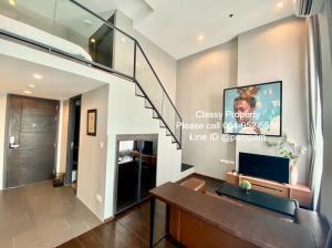 For RentCondoSukhumvit, Asoke, Thonglor : *** Condo for rent : C Ekkamai 1 Bedroom loft High floor Fully furnished***