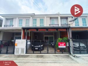 For SaleTownhouseSamut Prakan,Samrong : Townhouse for sale, The Connect Village 52, Bangna-Suvarnabhumi, Samut Prakan