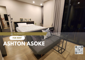 For RentCondoSukhumvit, Asoke, Thonglor : For rent ✨ Ashton Asoke ✨ Beautiful room, fully decorated, with furniture. Electrical appliances near BTS Asoke