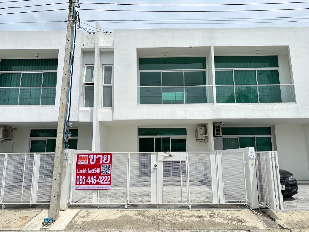 For SaleTownhouseSamut Prakan,Samrong : Urgent sale, townhouse, Aren Bangna – Wongwaen project, opposite Mega Bangna, Bang Phli, Samut Prakan