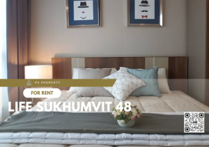 For RentCondoOnnut, Udomsuk : For rent ✨ Life Sukhumvit 48 ✨ complete furniture and electrical appliances, near BTS Phra Khanong.