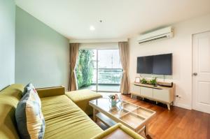 For RentCondoRama9, Petchburi, RCA : ✨Condo for rent, ready to move in✨🏙️ Belle grand rama 9🏙️ 2 bedrooms, 1 bathroom, size 60 sq m., beautiful room, good location, near 🚇 BTS Asoke🚇