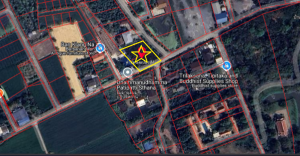 For SaleLandNakhon Pathom : Vacant land in Soi Wat Yan 401 sq.wa. near Wat Yan Wesakwan, Nakhon Pathom