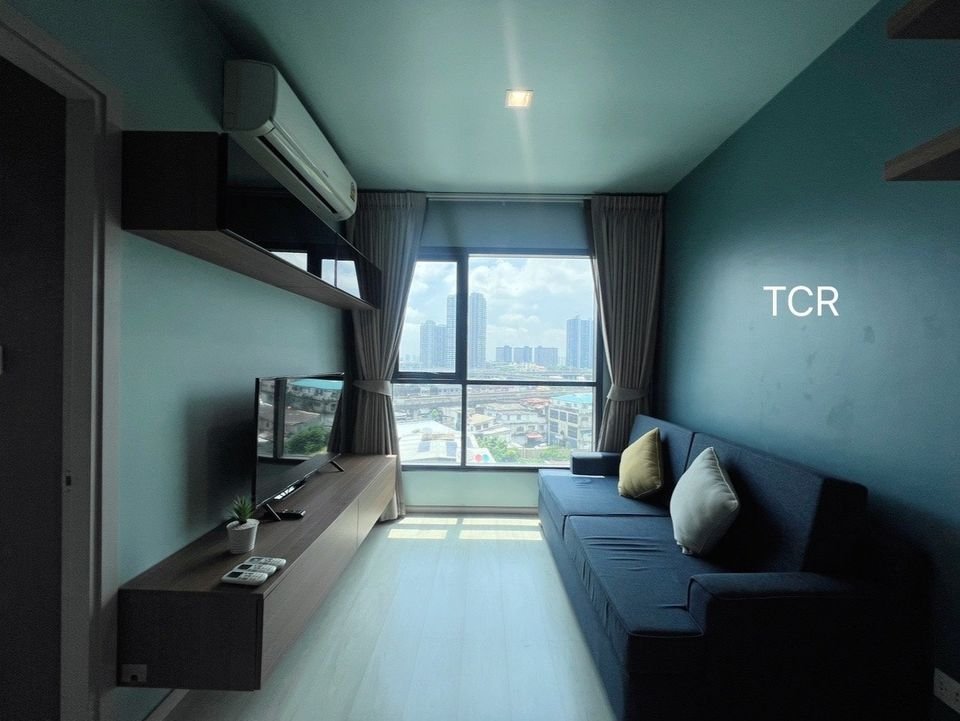 For RentCondoOnnut, Udomsuk : 🏙️Vacant room for rent, ready to move in 🏙️✨Life Sukhumvit 48✨Beautiful room, cheap price🛏️🛁1 bedroom, 1 bathroom🛏️🛁 Size 51 sq m. 📍Good location near🚇 BTS Phra Khanong