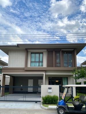 For SaleHousePattanakan, Srinakarin : BUMASSIRI Krungthep Kreetha 196 sq m. | 4 bedrooms, 4 bathrooms, 2 parking spaces, make an appointment to view the project 083-0456540 (Lukket)