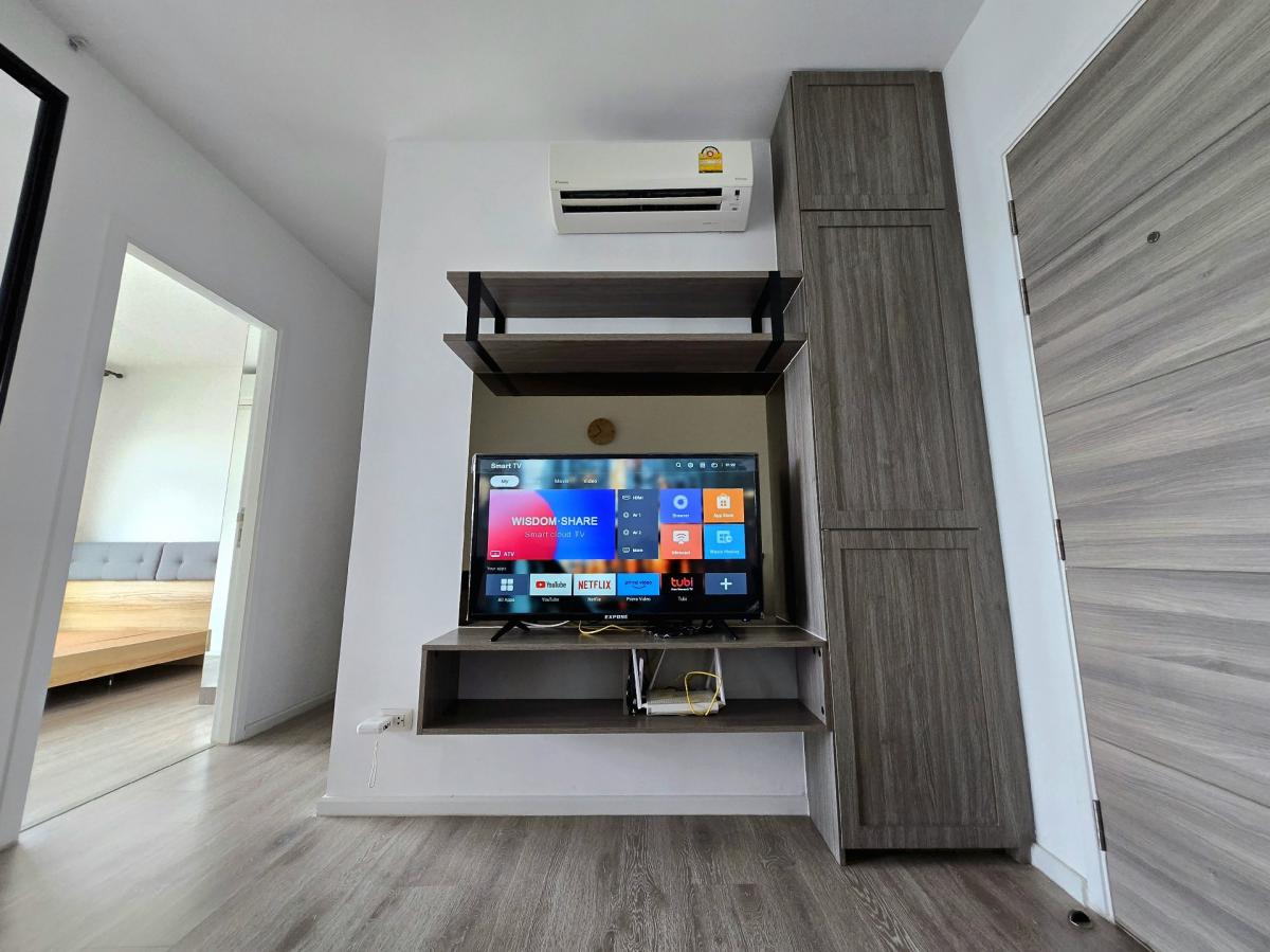 For RentCondoSamut Prakan,Samrong : 🔥Condo for rent Kensington Sukhumvit-Theparak, next to the Yellow Line (Thipphawan Station), 1 bedroom, area 31.5 square meters, fully furnished 🔥