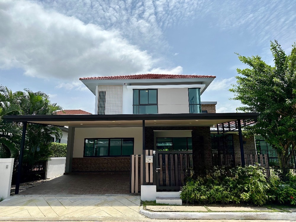 For SaleHouseRama 2, Bang Khun Thian : Muntana Rama 2 - Tientaley / 4 Bedrooms (SALE), Muntana Rama 2 - Tientaley / 4 Bedrooms (SALE) DAO211