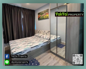 For RentCondoSamut Prakan,Samrong : ✨Condo for rent, Knightsbridge Sukhumvit-Theparak 🚈Next to the Yellow Line, Thephawan Station, 0 m.✨ 📣Open for reservations, available 3/10/67 (morning sun) 12,000-/month