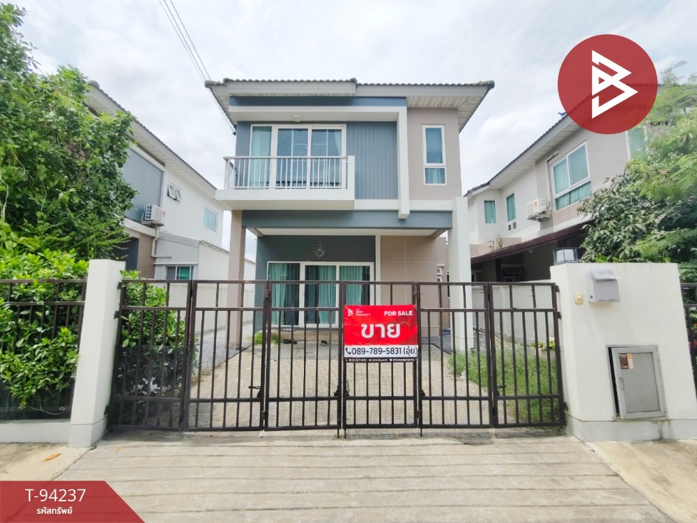 For SaleHouseRama5, Ratchapruek, Bangkruai : For sale: semi-detached house, Supalai Moda Village, Pinklao-Phutthamonthon Sai 3, Bang Kruai, Nonthaburi