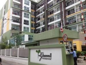 For RentCondoOnnut, Udomsuk : 🔥🔥 For sale-rent urgently!..shop Shop Condo The Green 2 Sukhumvit 101, the entrance to the alley next to Punnawithi BTS station. The project has a total of 262 units, only 2 shops, can be lived in, has a private bathro