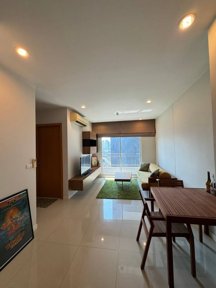 For RentCondoRama9, Petchburi, RCA : For rent, 1 bedroom, Petchburi area, near MRT Petchburi