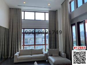 For RentCondoWitthayu, Chidlom, Langsuan, Ploenchit : Condo for rent, The Crest Ruamrudee, 3 bedrooms, near BTS Phloen Chit