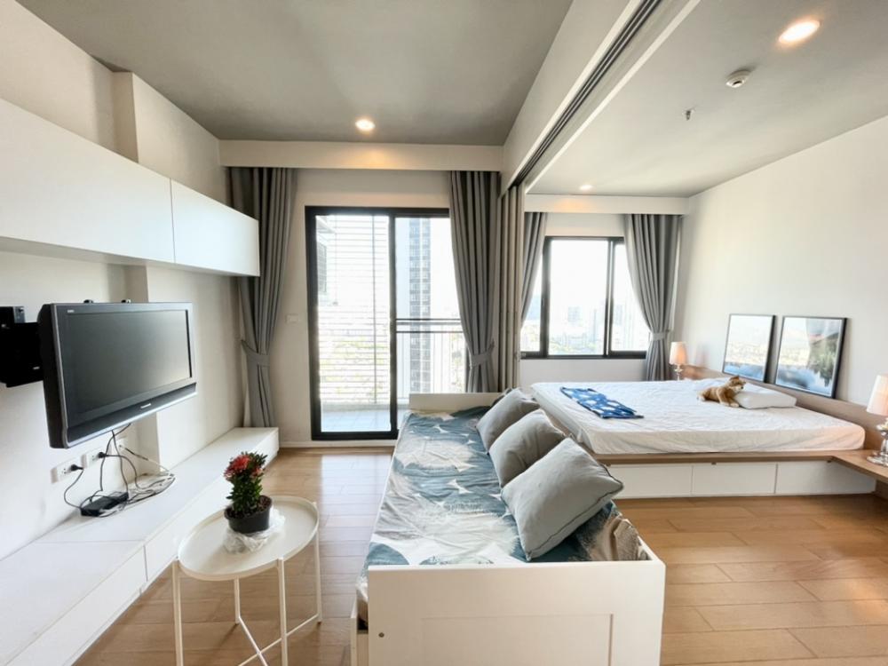 For RentCondoOnnut, Udomsuk : Condo blocs77 On Nut 1 bedroom 1 bathroom 40 sq m, high floor, beautiful view, east side, good location near BTS and expressway