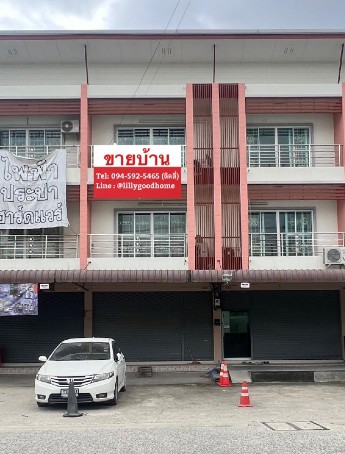 For SaleTownhouseBangna, Bearing, Lasalle : 📣📣 For sale: 3-storey house (commercial building) Suriya Place project (Bangna-Buanakarin, near Mega Bangna)