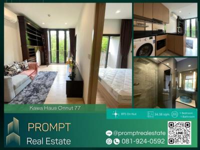 For RentCondoOnnut, Udomsuk : KL04493 - Kawa Haus Onnut 77 - BTS On Nut / Sukhumvit Hospital / Tesco Lotus