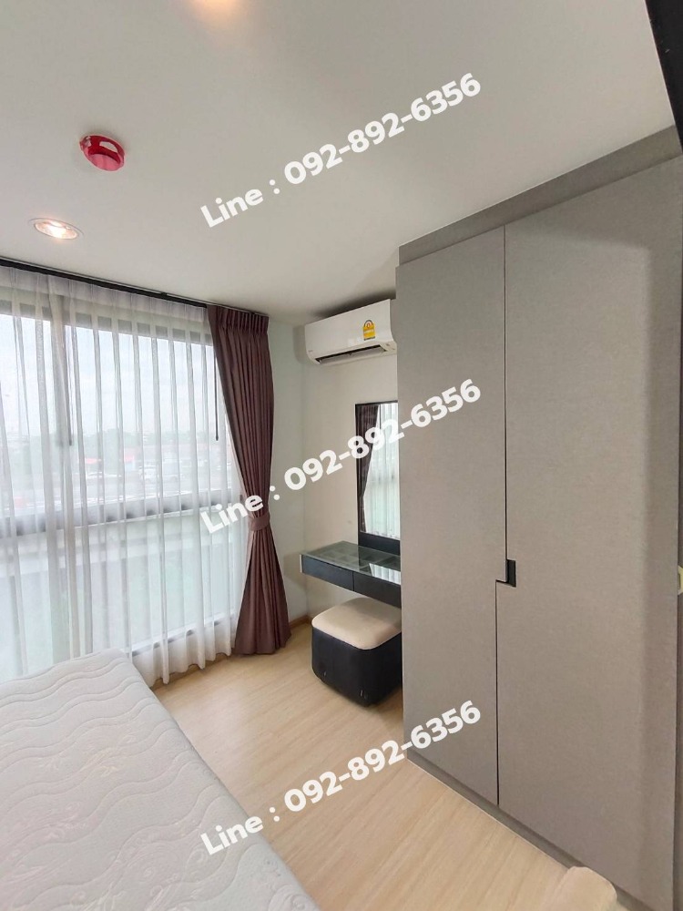 For SaleCondoRama9, Petchburi, RCA : For sale: Condo Rise Rama 9 (Rise Rama 9), corner room, 26 sq m, 6th floor, on Rama 9 Road, near ARL Ramkhamhaeng