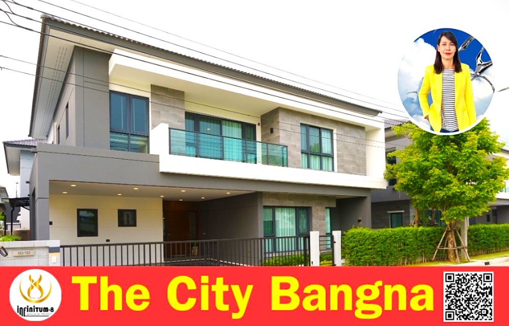 For RentHouseBangna, Bearing, Lasalle : ♥️Luxury Home FOR RENT The City Bangna next to MEGA BANGNA